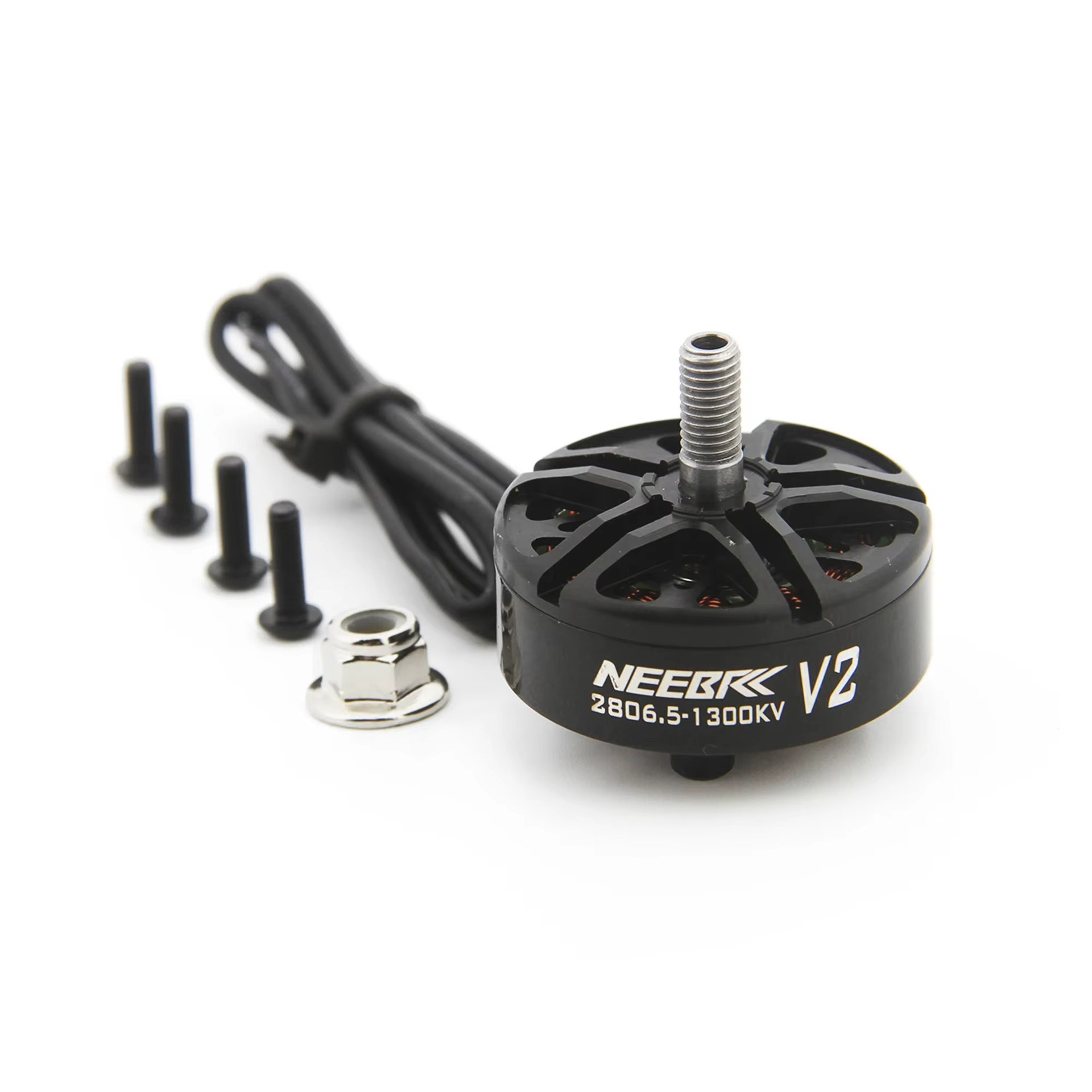 2806.5 V2多轴无刷外转马达1300KV 3-6S用于RC赛车FPV四轴飞行器