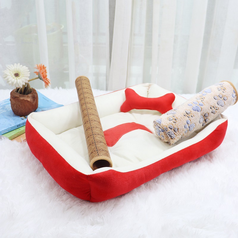 Doghouse Four Seasons Universal Cat Cushion Summer Teddy маленькая собака большая собака золотисто -ретривер