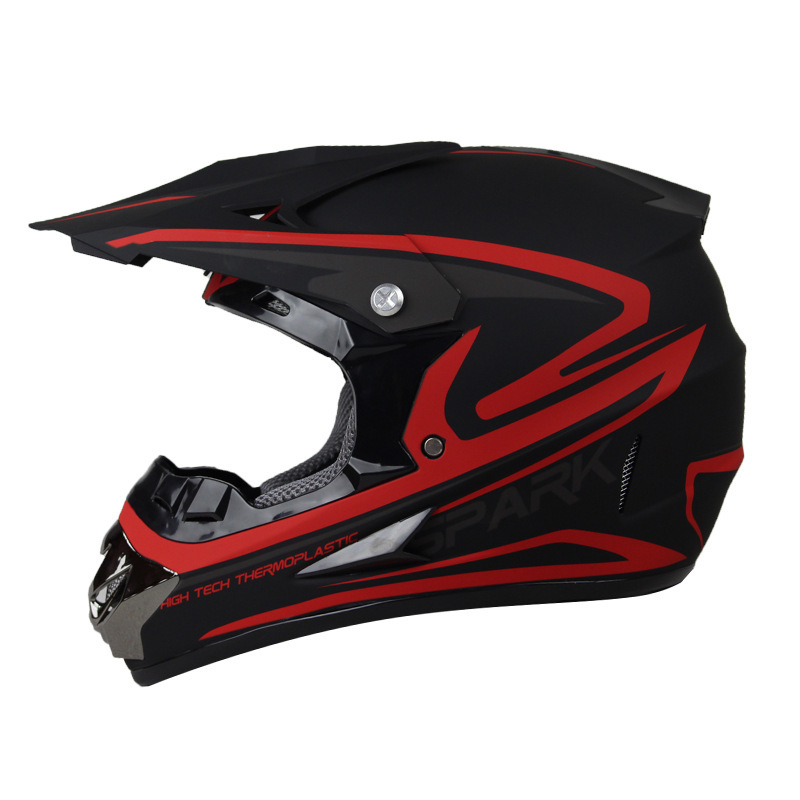 Car, motorcycle, rally off-road helmet, mountain bike, racing car, downhill full helmet, men's and women's all season summer gift three piece set