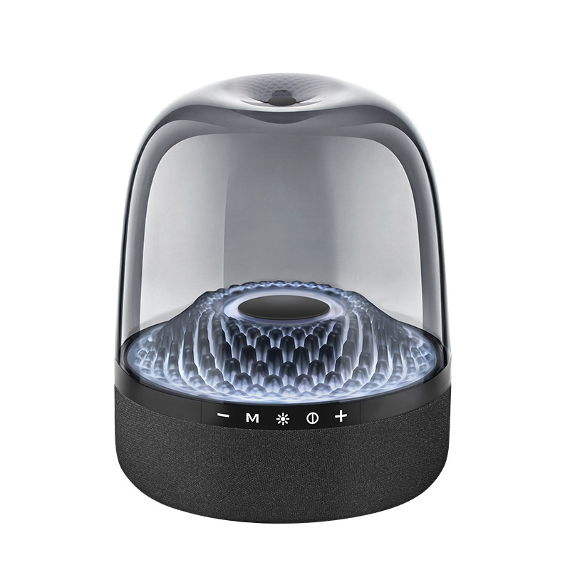 Беспроводная HiFi колонка-сабвуфер M9Ultra+ с прозрачным корпусом