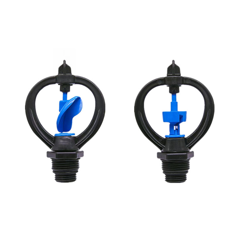 Automatic rotating atomizing external wire sprinkler for farmland irrigation, 360 degree sprinkler for garden lawn greening, and water spraying