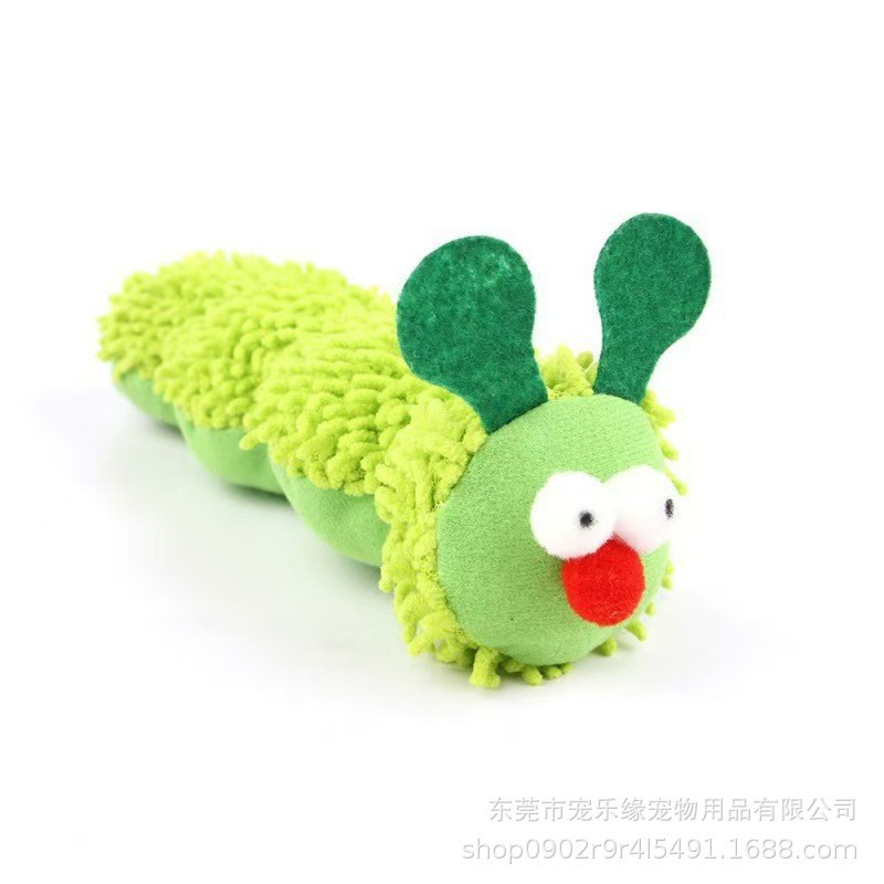 Мятная игрушка, плюшевая кукла, подушка, домашний питомец, гусеница, избавление от скуки