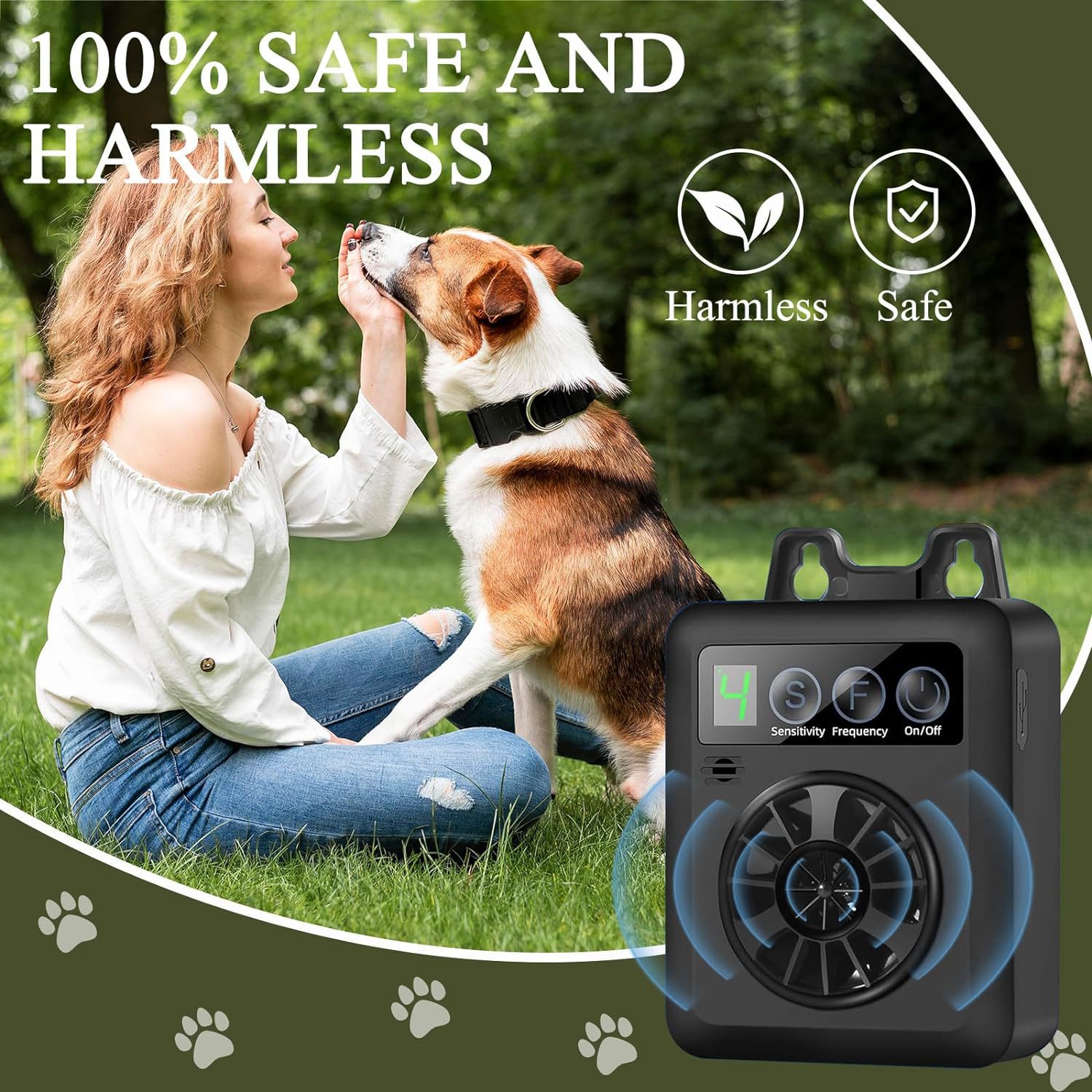 Cross -Borderder Ultrasound Barking Device Портативное многофункциональное домашнее животное обеспечивает анти -noise Anty -Dog Screaming Dog Artifact Artifact