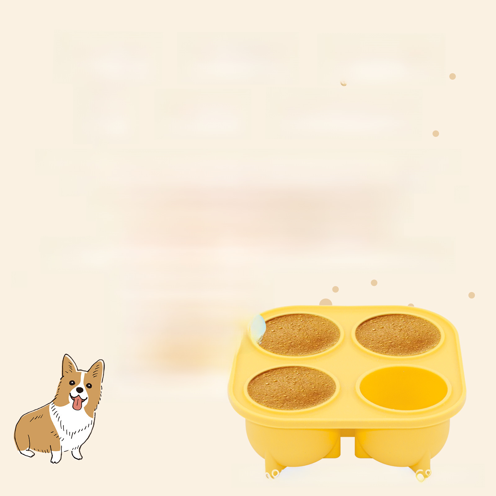 Woof Cross -Bordder New Woof щенка может заполнить игрушки для собак легко чистить натуральный резин.