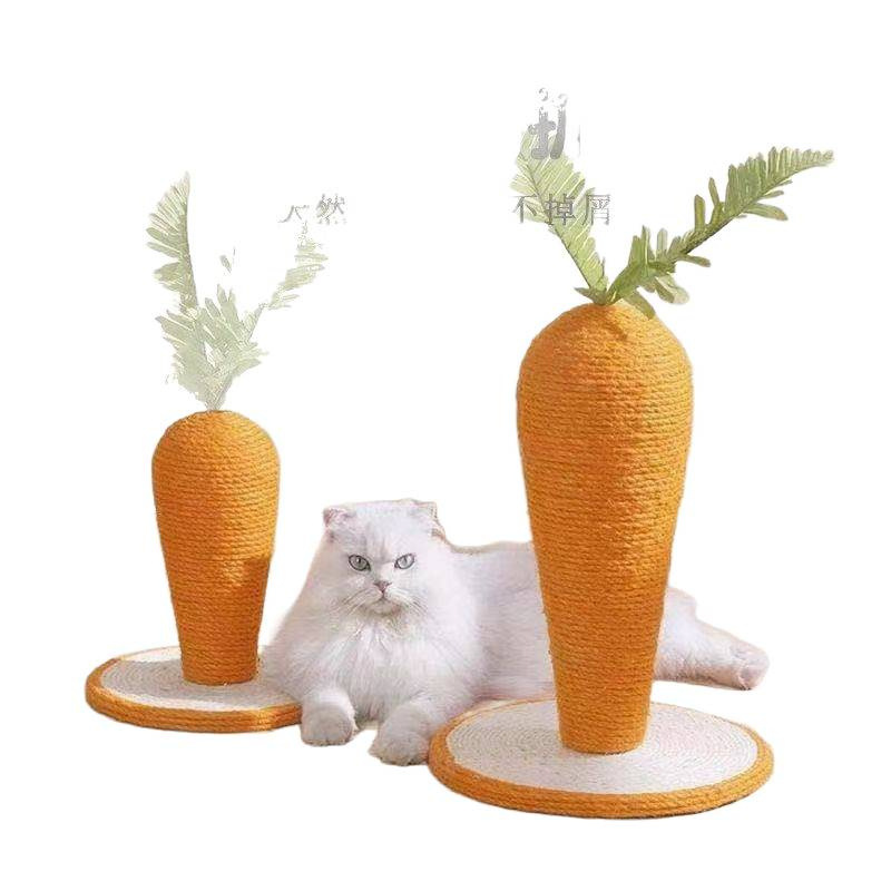 Когтеточка для кошек в форме моркови