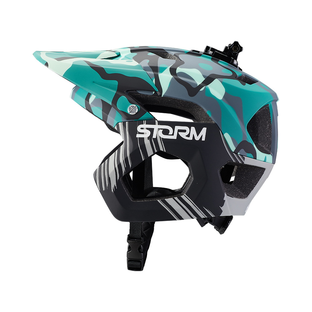 Fox's Spanish story mountain bike DropFrame off-road AM half helmet Enduro ultra light and breathable 3/