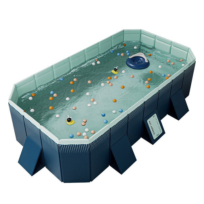 Cross border swimming pool, thickened wear-resistant inflatable swimming pool, outdoor non foldable play pool, children's home pool, beach