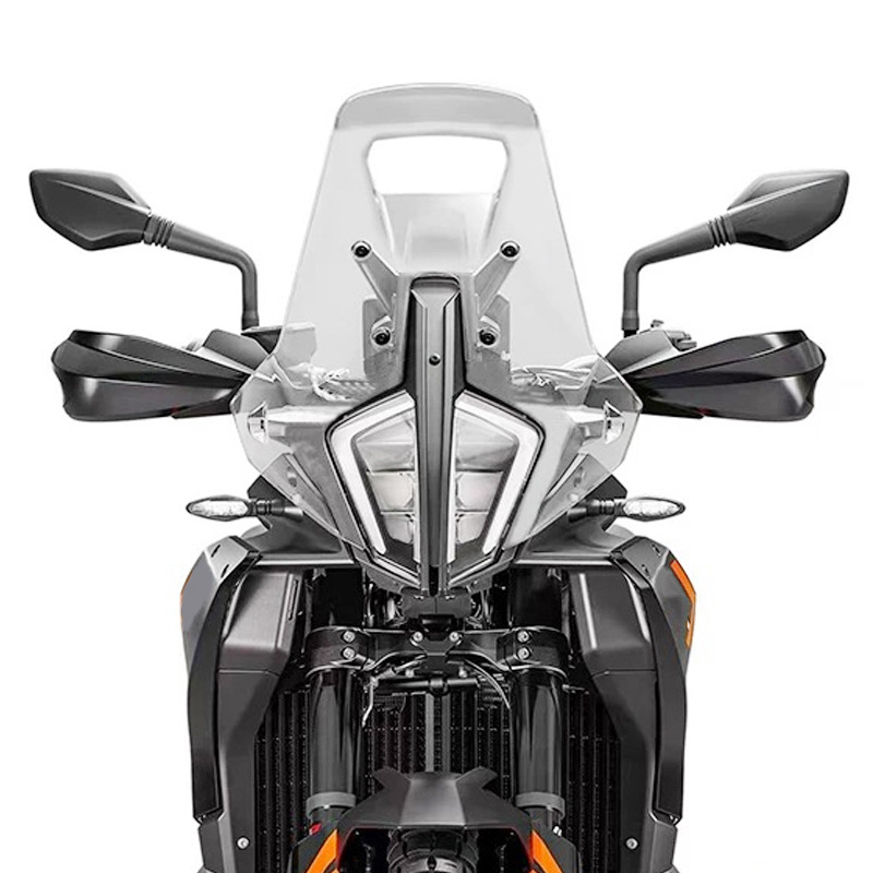 Подходит для модифицированного мотоцикла KTM 790 890 ADV 24-25 с усиленным передним лобовым стеклом, очками для лобового стекла