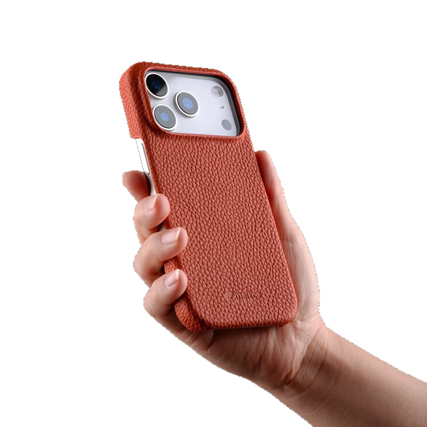 Melkco is suitable for Apple 17 Promax phone case leather 16 Pro magnetic support MagSafe17 protective case