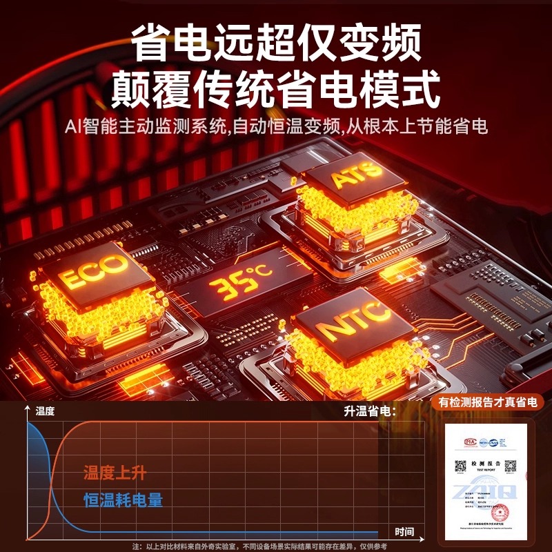 Новый 5A Smart Condenter Fan Colderation без внешнего устройства отопление и охлаждение двойное кондиционер.