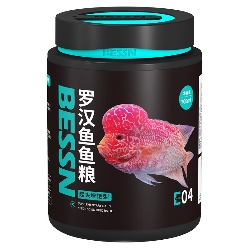 Beson Bessn Luohan Fish Feed, начиная с увеличения цвета головы, выстрел в голову рыба питания пищевые гранулы Luo Han Fish Wholesale