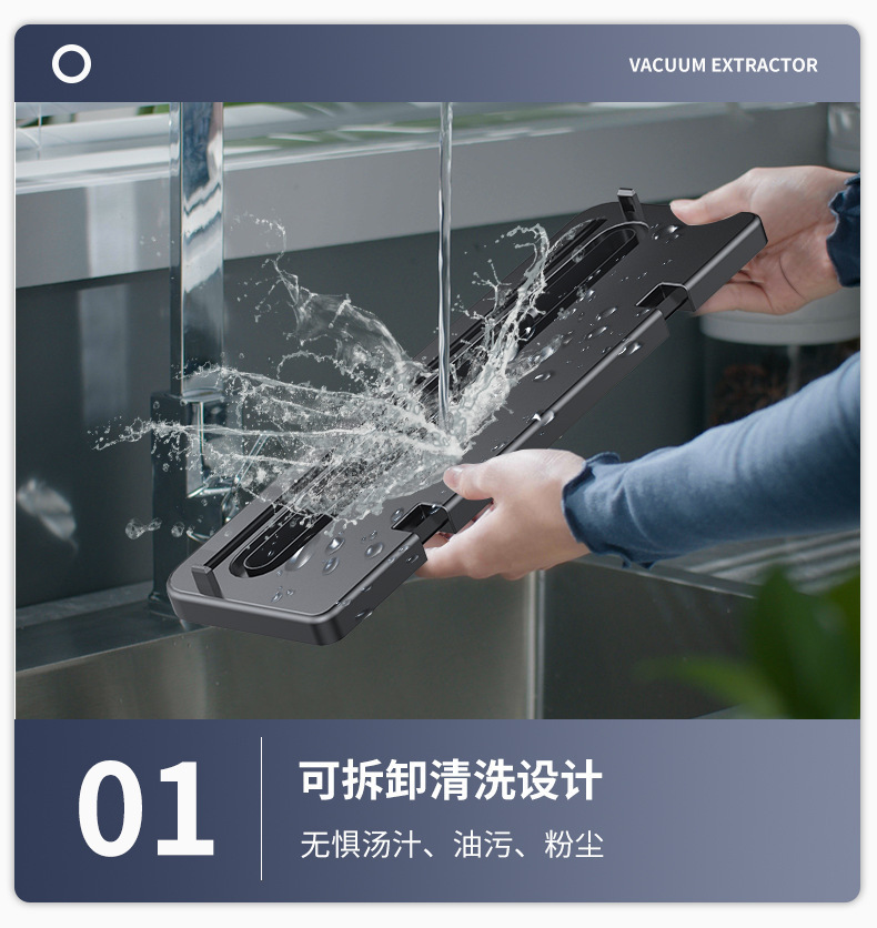 跨境抽真空封口机全自动家用小型食品包装机塑封机商用保鲜带切刀