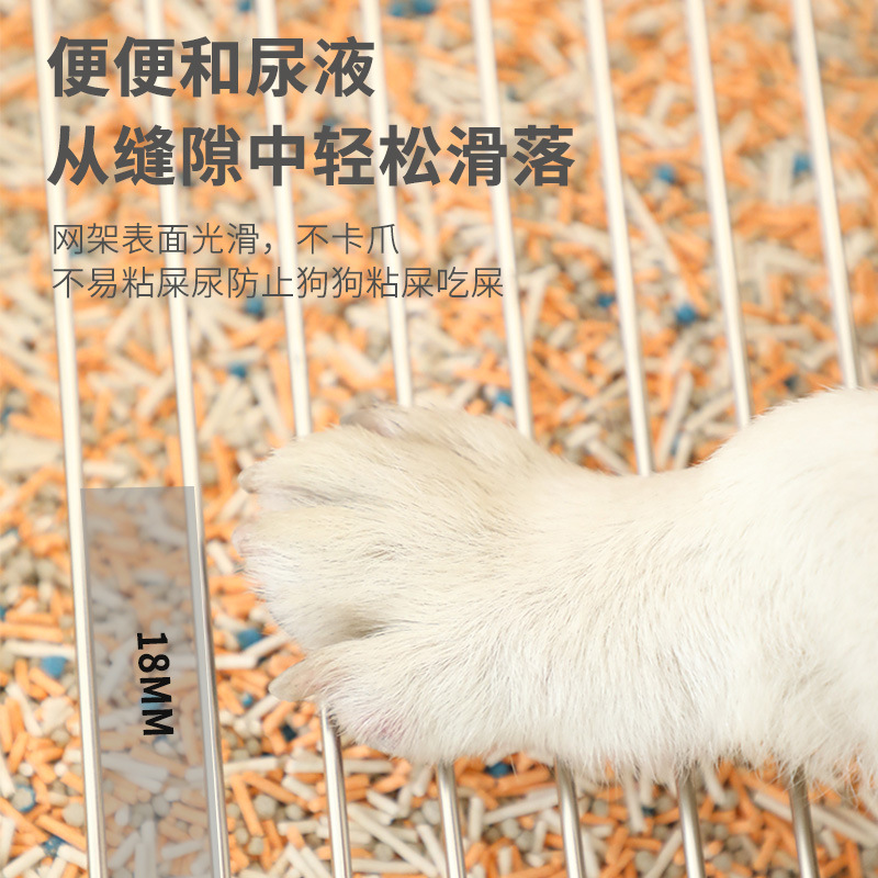 Takaimer Log Dog Dog Туалетная собака Песчаная горшка из нержавеющей стали.