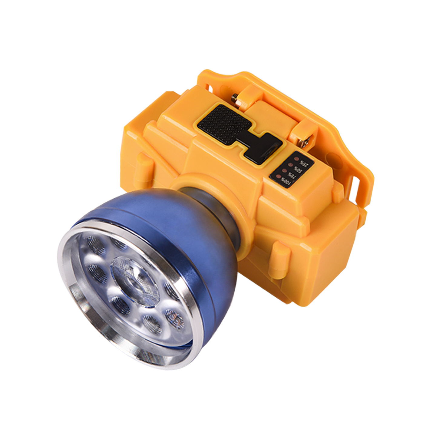 Strong light headlight, outdoor LED ultra bright long-range spotlight, bald head, wearable night fishing mineral light, long endurance, lithium battery charging