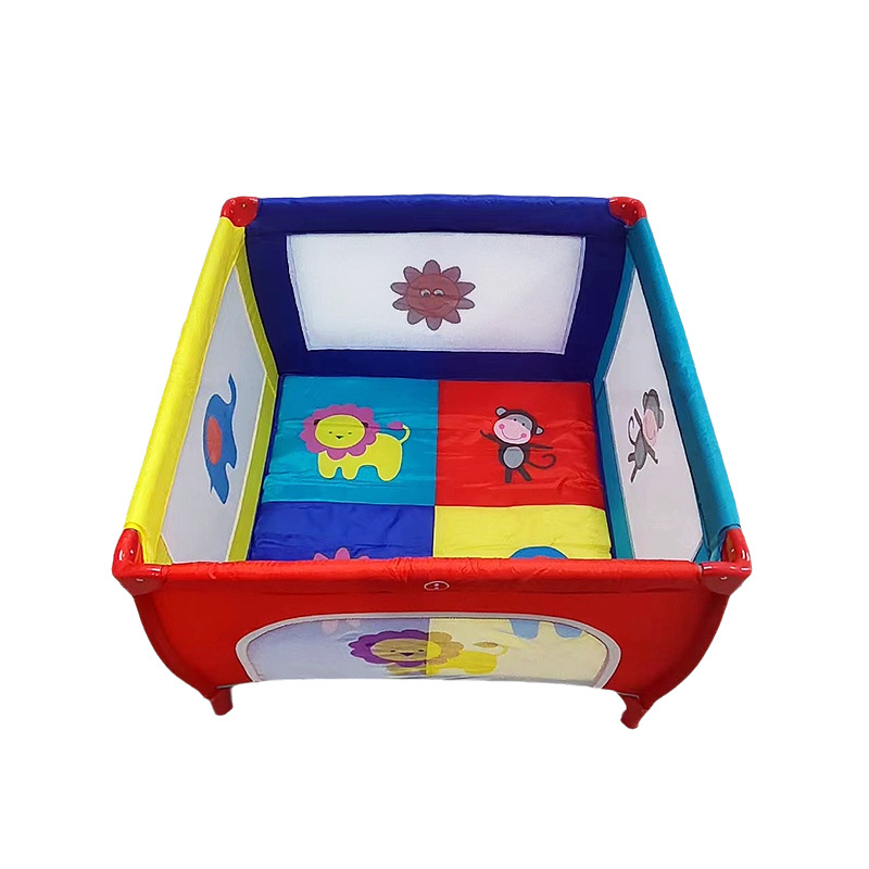Детский игровой манеж-кровать портативный FT-06