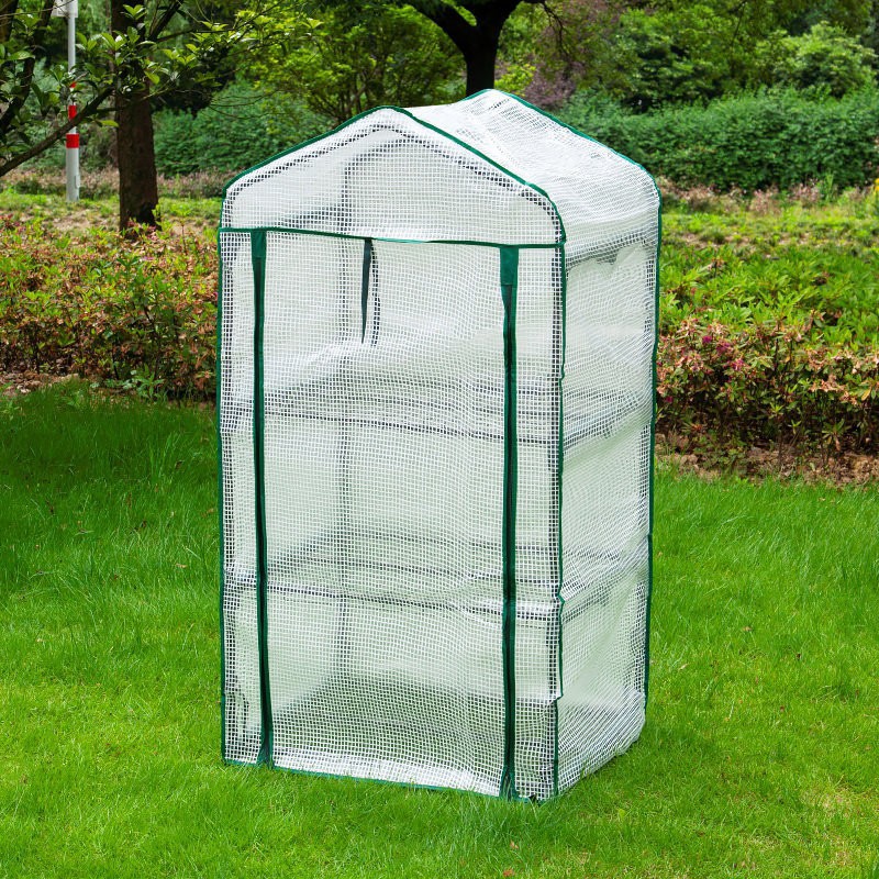 Wholesale Garden Warm Room PVC or PE Small Flower Room Cover Greenhouse Warm Sunshine Room Seedling Room Flower Frame Greenhouse