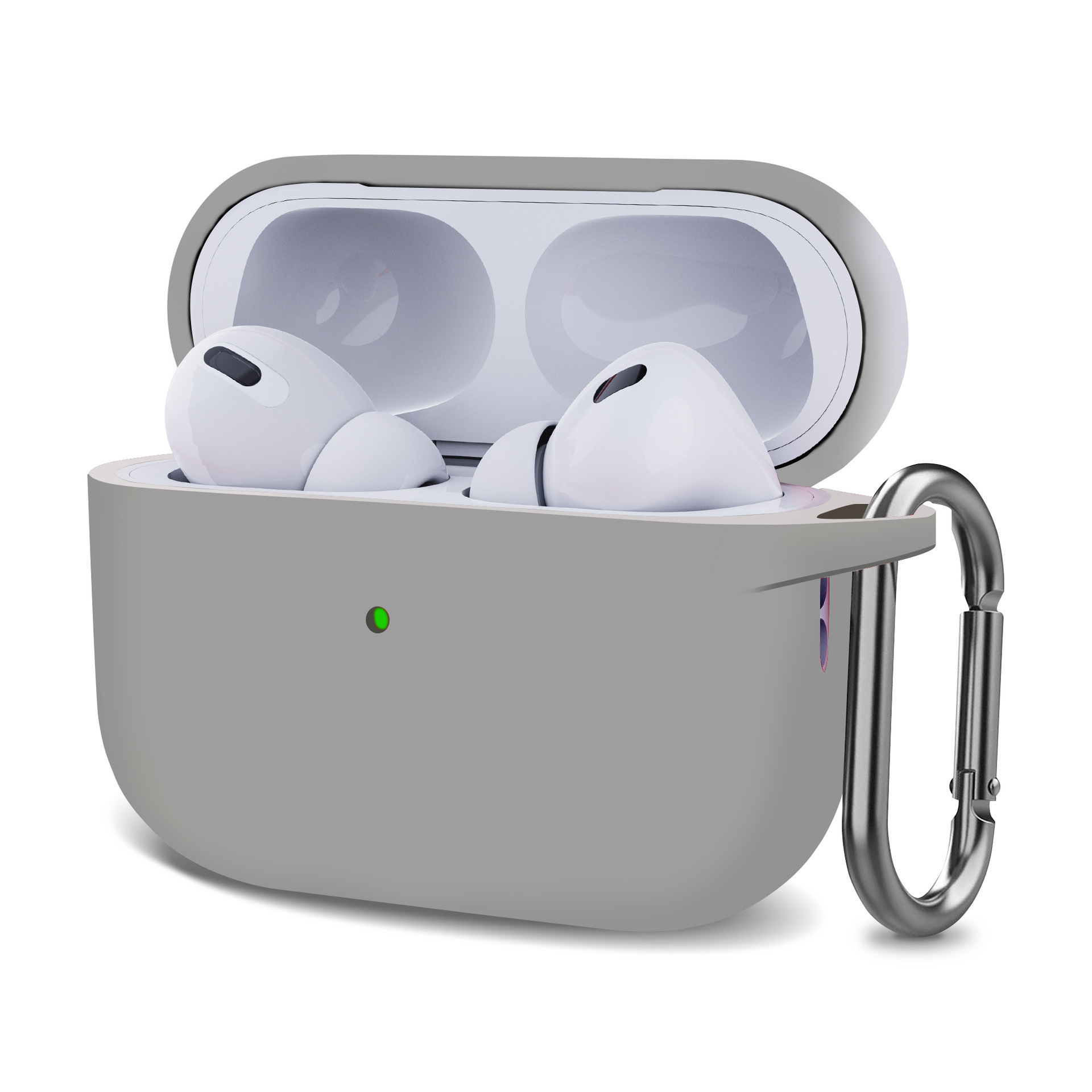 Suitable for AirPods Pro3 Apple 2025 new Bluetooth earphones, silicone solid color one-piece thick protective case