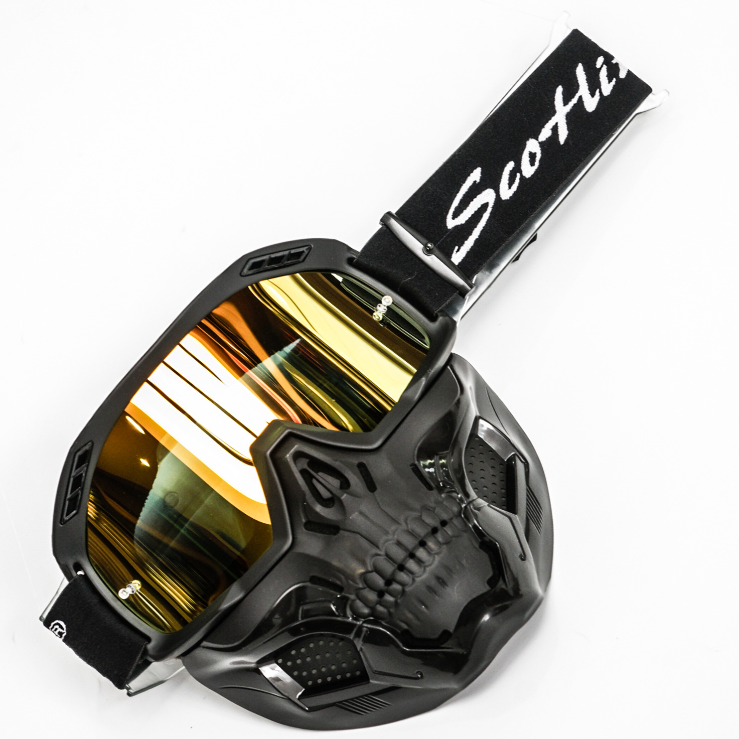 SCOHIROWORK mountain bike DH speed descent BMX ultra light AM off-road crossing off-road helmet full helmet riding helmet