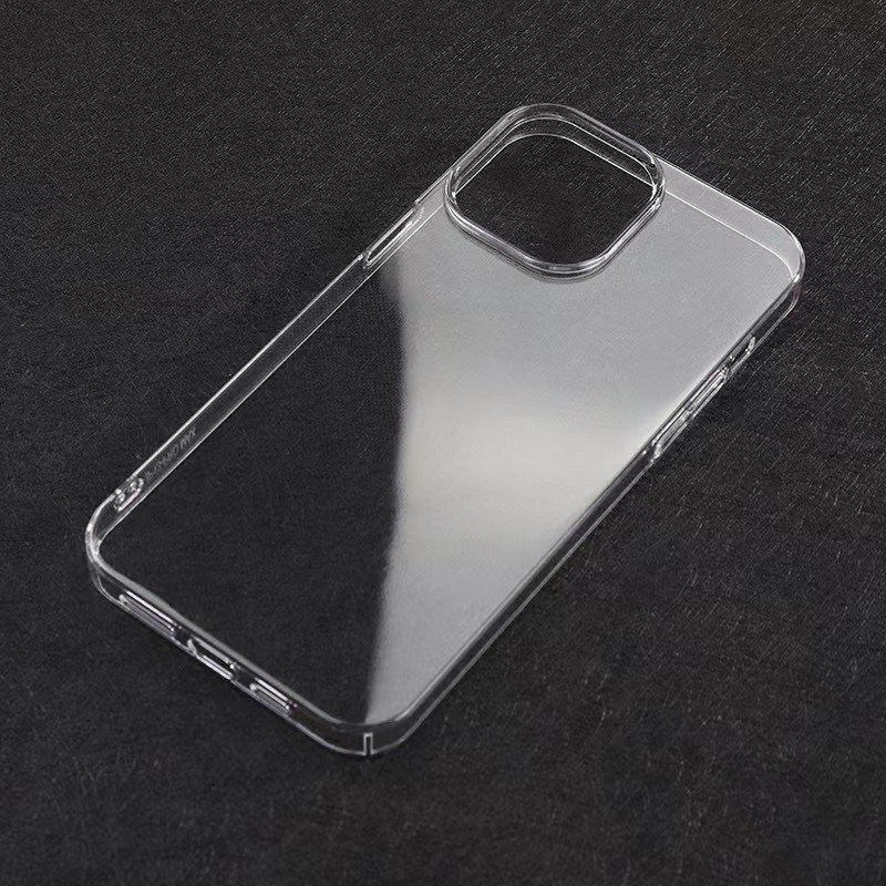 Suitable for iPhone 17 Air full hard high transparency PC phone case, Apple 16 Pro never yellowing transparent phone case