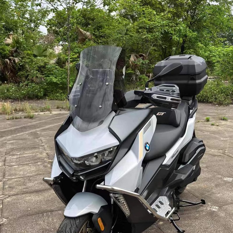 Подходит для 25 новых BMW C400GT, специальная модификация лобового стекла и усиление лобового стекла, оригинальное оригинальное стекло, прямо вверх.