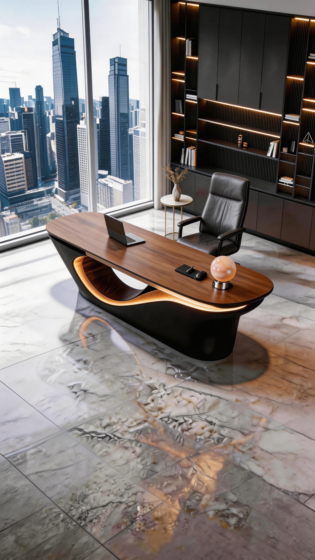 Bentley Series Light Luxury Chairman's Office Boss Desk Large Class Desk Office Desk Single Person Commercial Computer Desk President