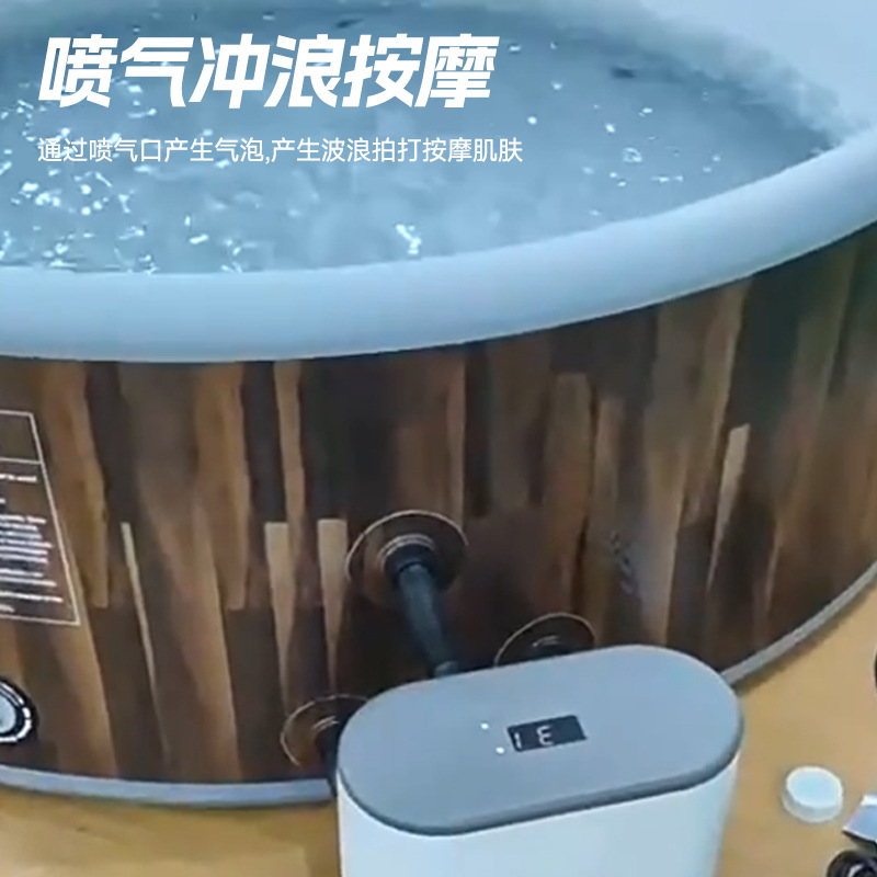 Massage bathtub, inflatable spa, outdoor home spa pool, jet therapy bath, hot spring pool, health pool, swimming pool