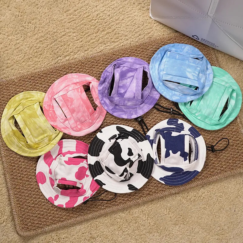 Петухолочное снабжение Pet Hat Pet Dog Симпатичные уши, выставленные, чтобы предотвратить падение с регулируемой шляпной шляпной шляпой шляпы кота