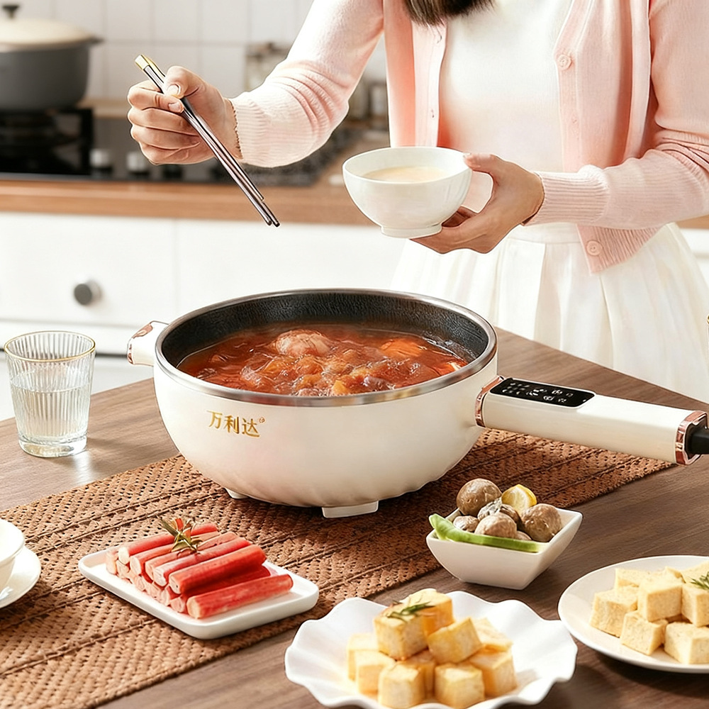 Многофункциональный электрический вок с пароваркой Han Yi YW-L30C