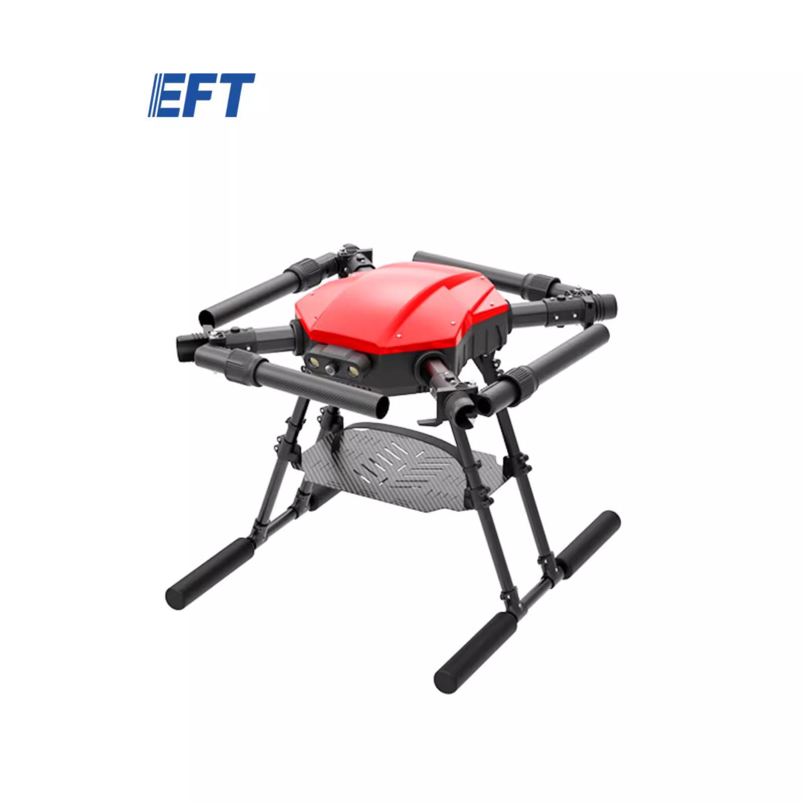 EFT翼飞特E410P行业无人机单机架多功能四轴10kg框架带电池板挂载