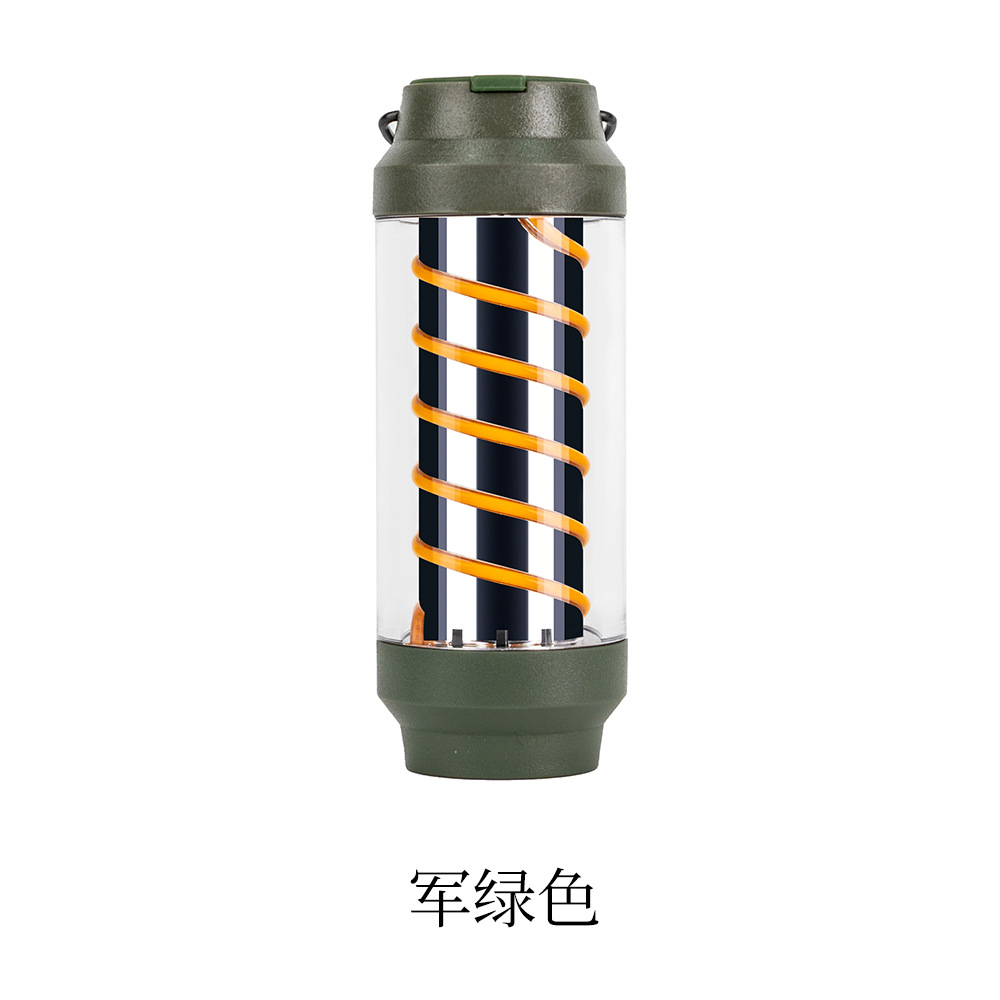 露营灯螺旋防水可充电照明便携式支架帐篷无极调光野营灯