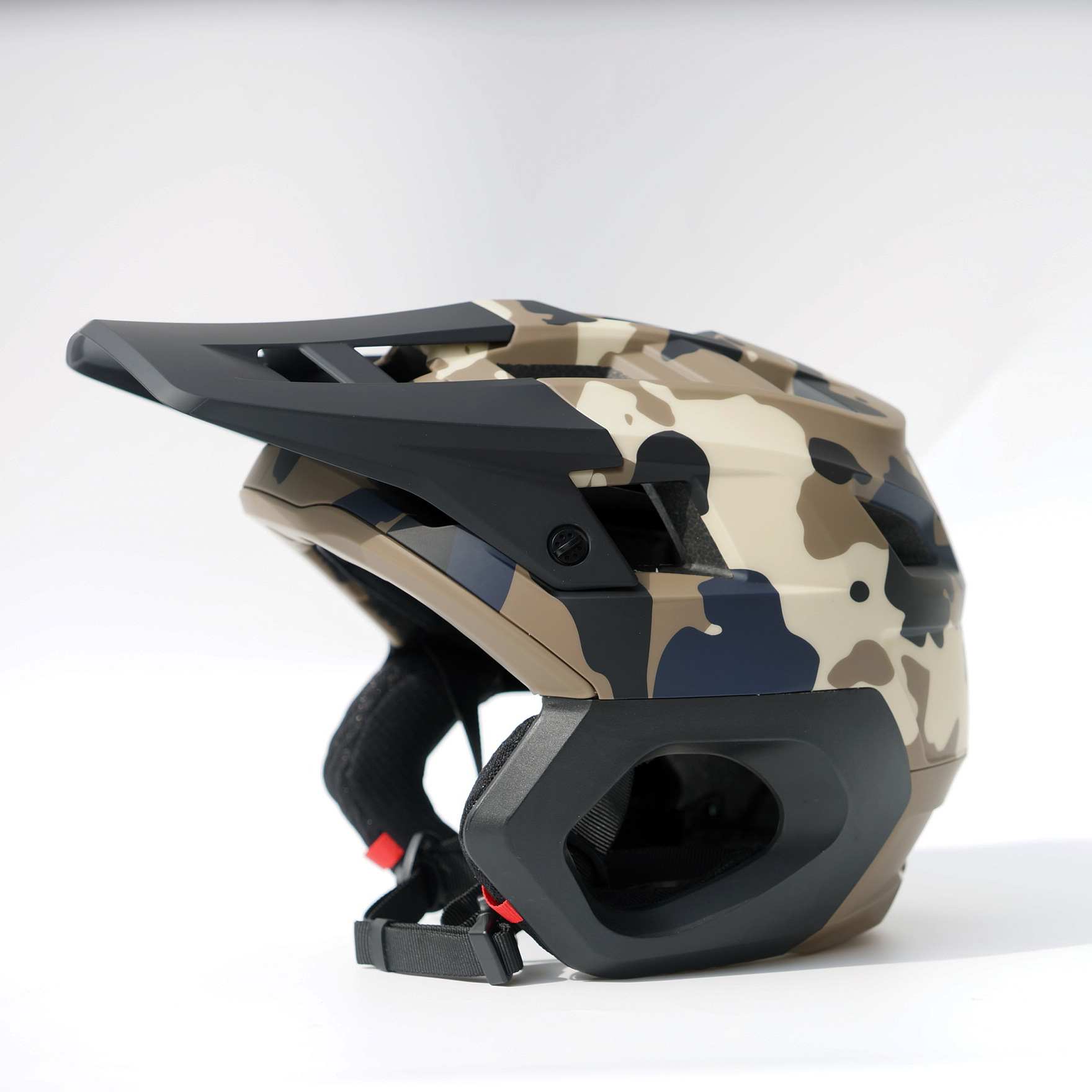 SCOHIROWORK mountain bike DH speed descent BMX ultra light AM off-road crossing off-road helmet full helmet riding helmet
