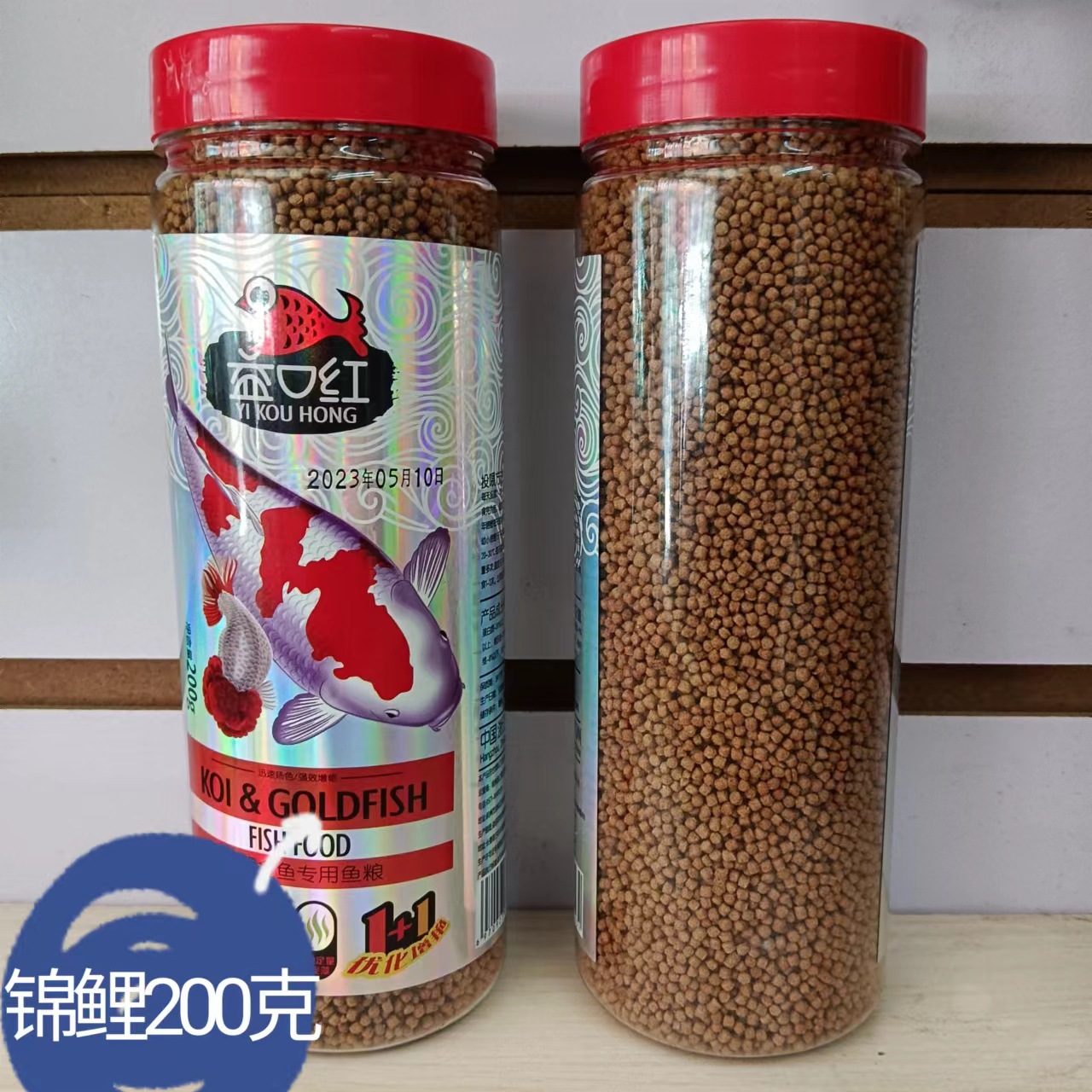 Наблюдение за рыбными бутылками Goldfish Feed Aquarium Bait, Yokang красный