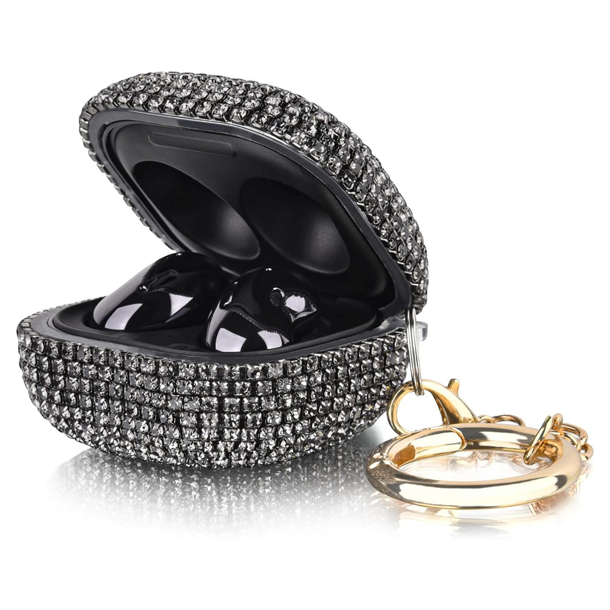 Suitable for Apple, Samsung, Huawei 4th generation diamond studded headphone case factory, PC hard case protective cover, TPU Pro 2nd generation