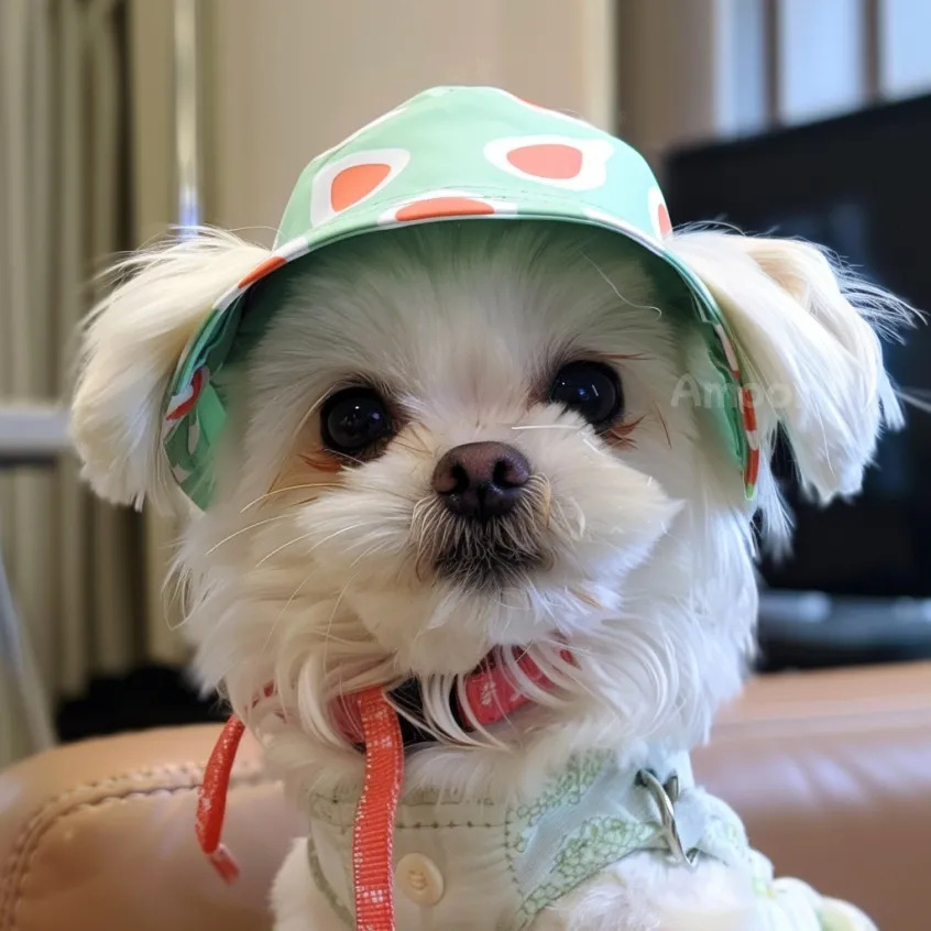 Петухолочное снабжение Pet Hat Pet Dog Симпатичные уши, выставленные, чтобы предотвратить падение с регулируемой шляпной шляпной шляпой шляпы кота
