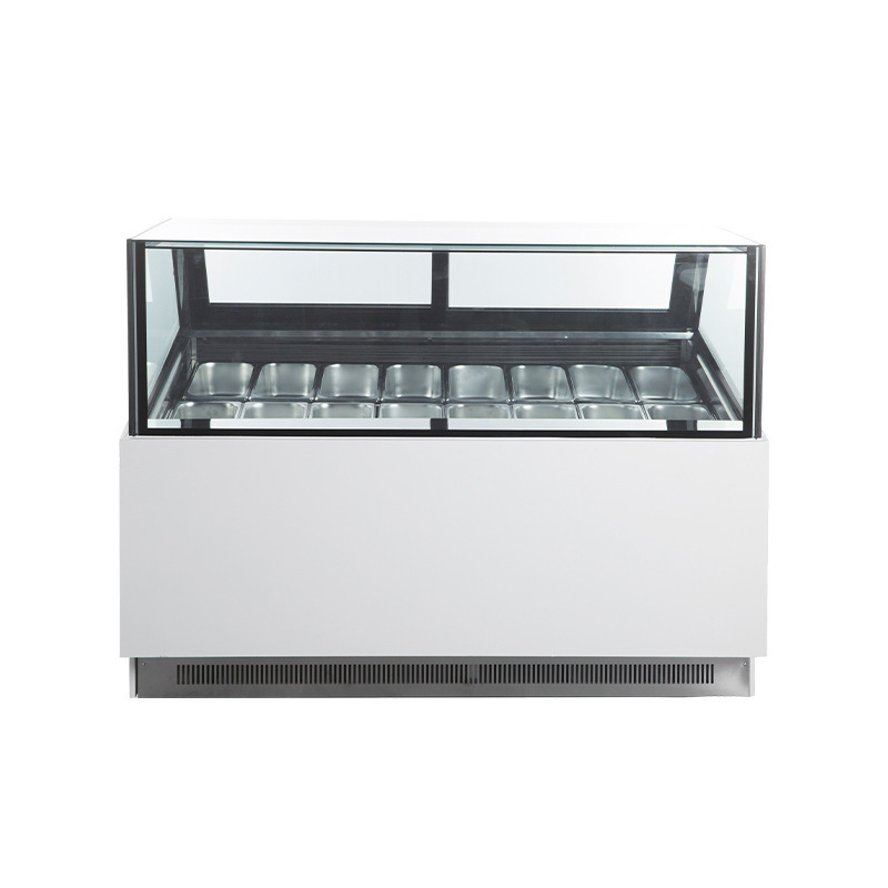 Ice cream freezer display cabinet, ice cream freezer, quick freezing cabinet, refrigerated desserts, fresh-keeping popsicles, ice cream bars, refrigeration equipment