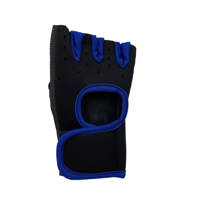 Half finger sports gloves, weightlifting and fitness gloves, outdoor sports cycling, breathable and shock-absorbing riding gloves