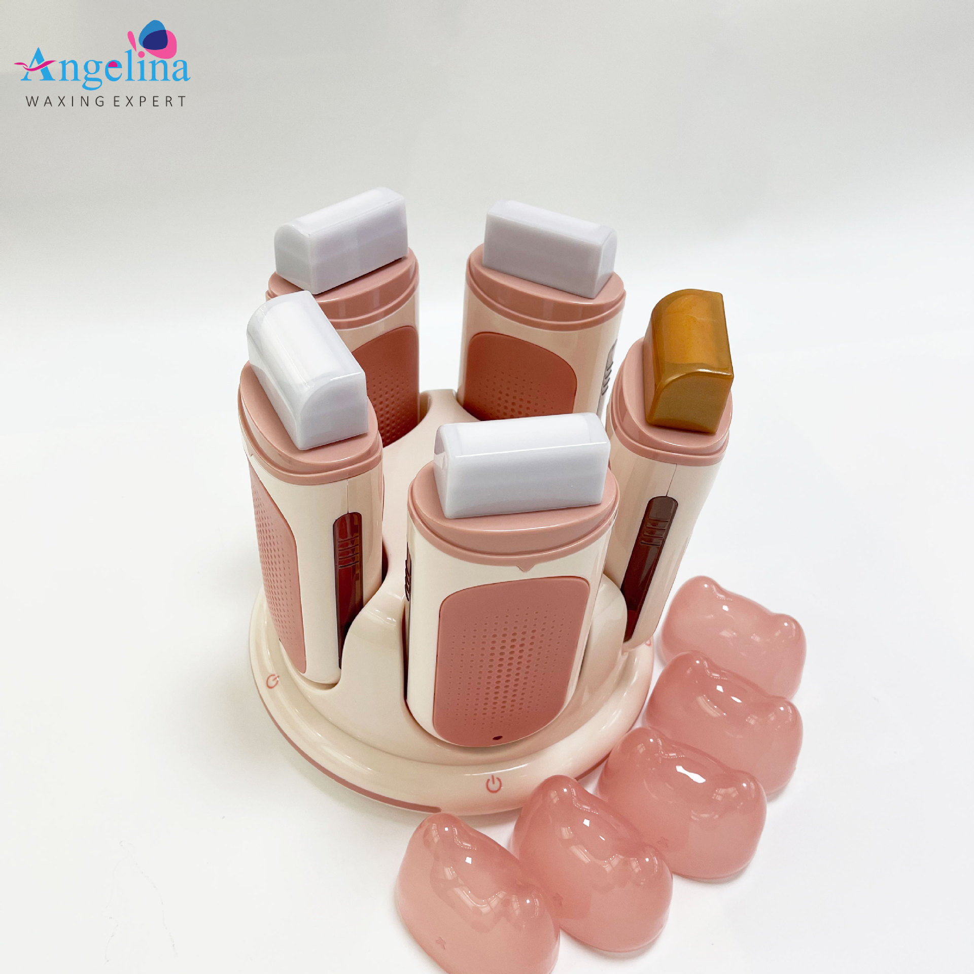 Воскоплавитель с роликовыми картриджами Angelina Waxing Expert