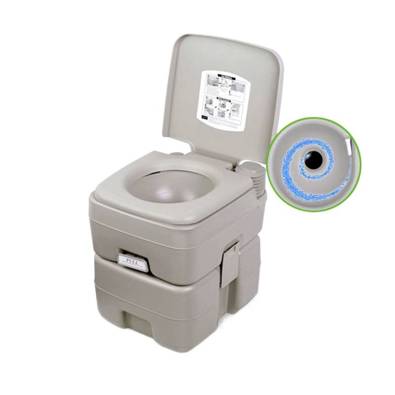 Qingdao Chuanghui Portable Car Outdoor Mobile Toilet Sealed Flushable Mobile Toilet RV Yacht