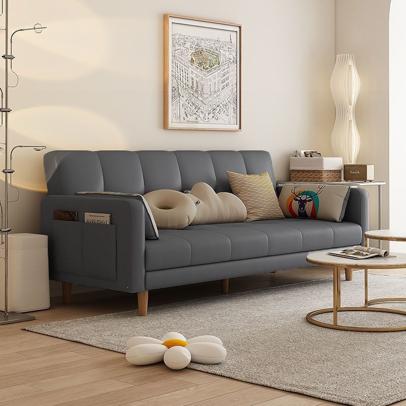 Sofa, small-sized living room, sofa bedroom, simple modern rental room, three person folding sofa bed, dual-use