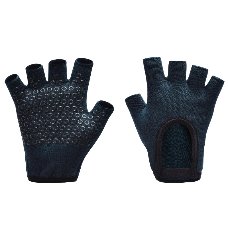 [Yoga Gloves B1] Half Finger Female Fitness Barbell Lifting Pot Equipment Cycling Road Bike Jumping Rope Badminton Cocoon Prevention