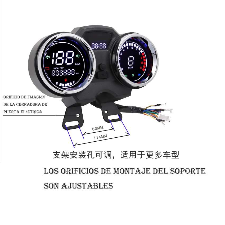 Южноамериканский Carguero 200 Мотоцикл Italika RC200 RC250thunder 125 Инструмент