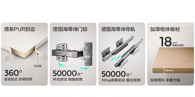 Factory direct sales kitchen stove integrated cabinet quartz stone countertop integrated cabinet household kitchen furniture set cabinet