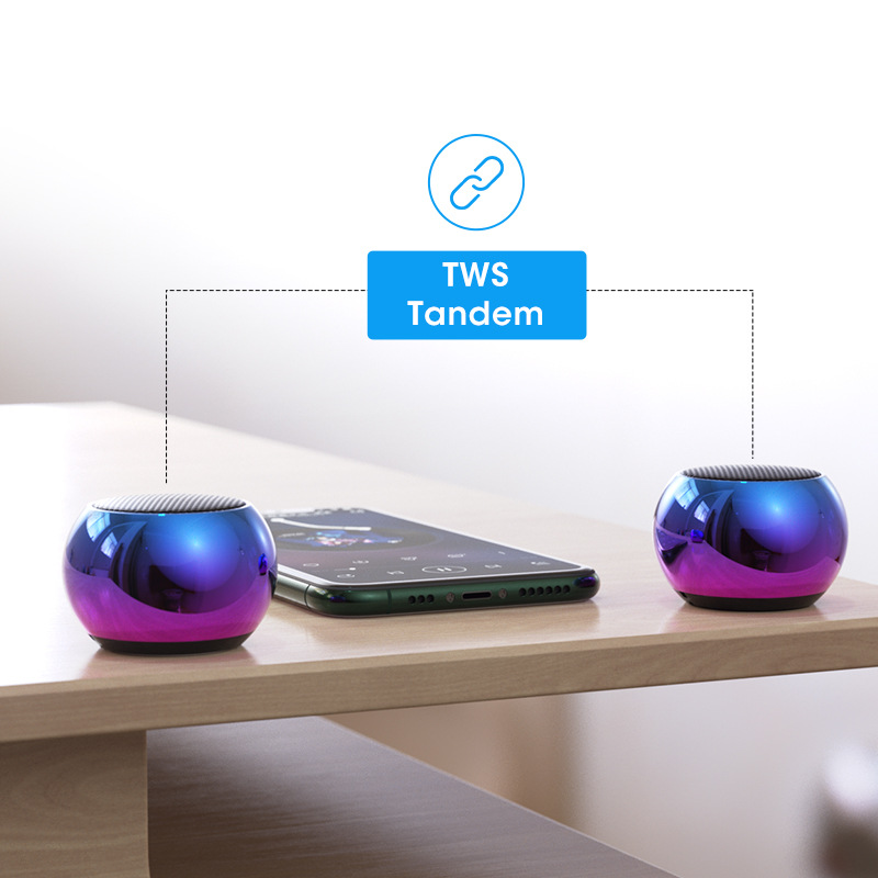 Портативная Bluetooth-колонка OEM M3 с градиентным покрытием