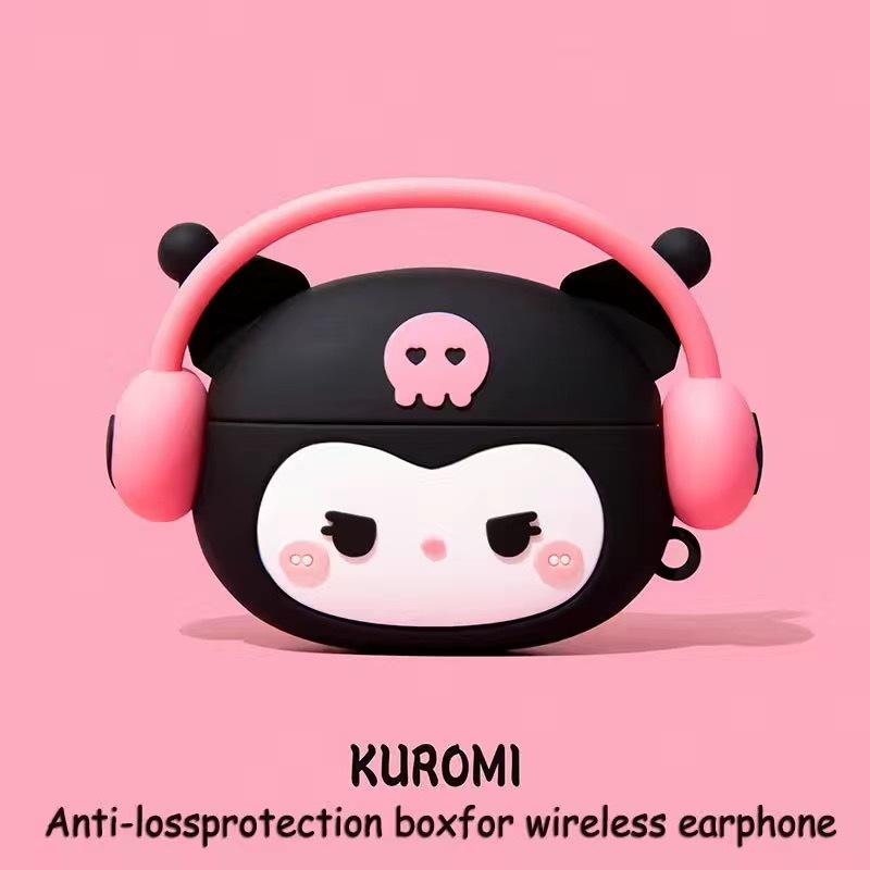 卡通拉布布包包适用airpods4代保护套二代3代pro2苹果蓝牙耳机壳