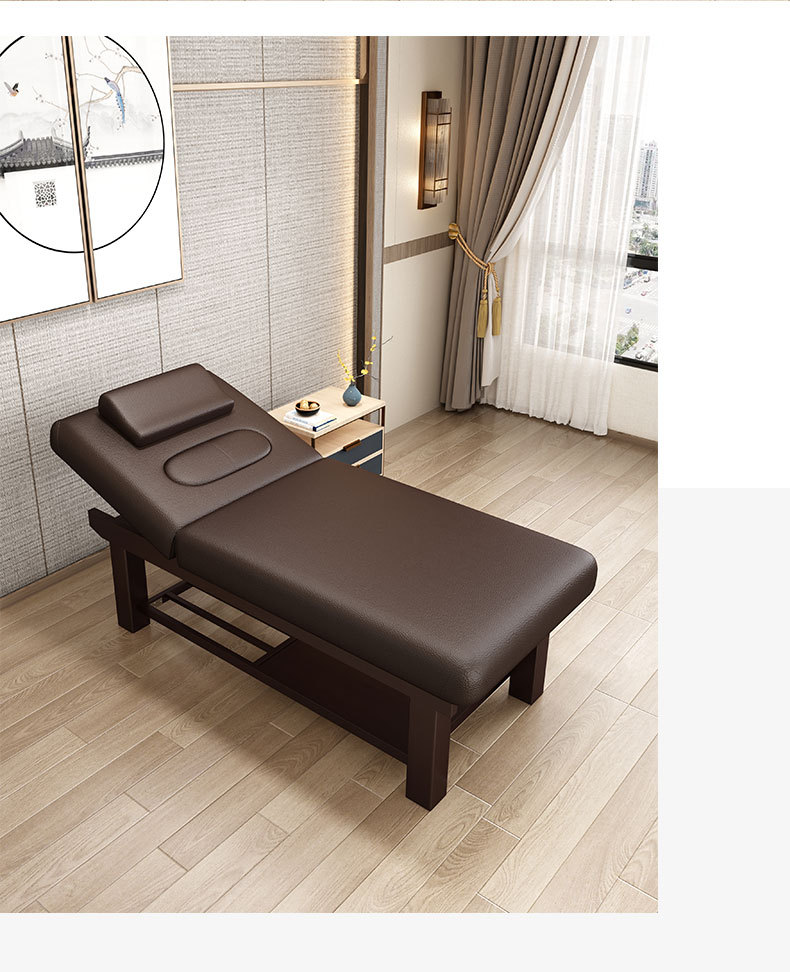 Массажный стол из массива дерева для салонов красоты и SPA