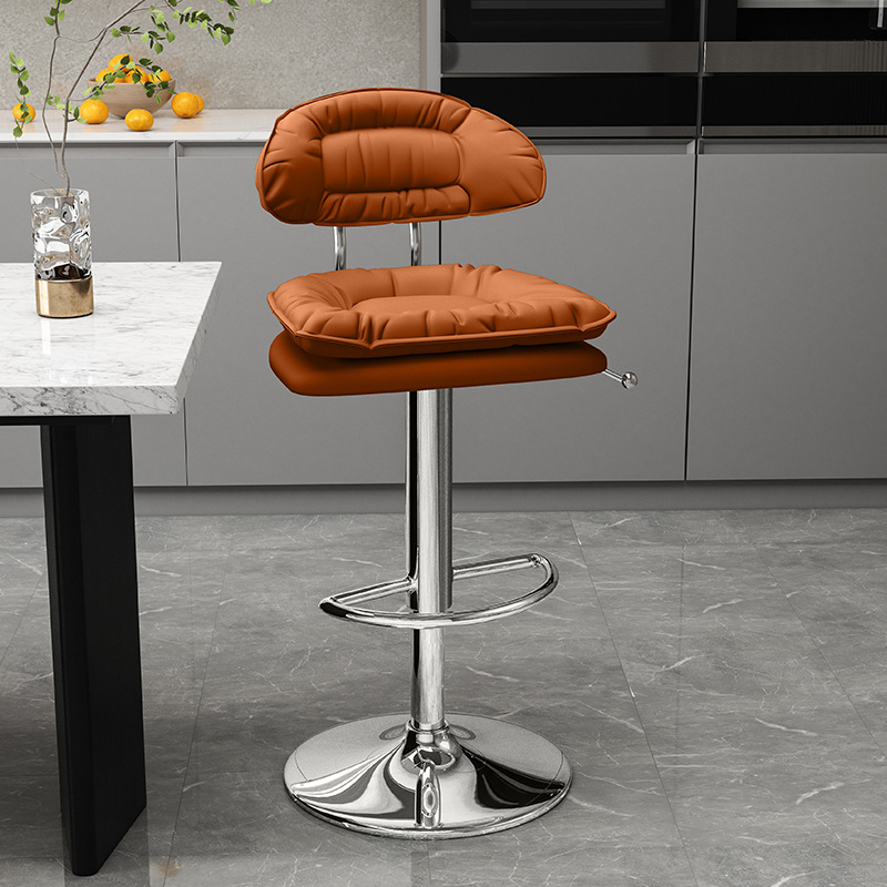 Стул барный и офисный вращающийся с регулировкой высоты