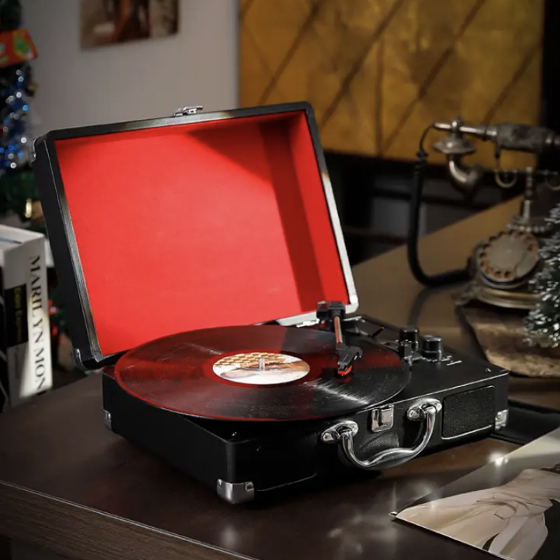Виниловый проигрыватель Retro LP Vinyl Record Machine