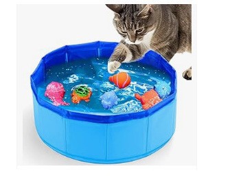 Swimming pool, children's pool, outdoor pool, pet shower basin, foldable cat litter box, pet shower basin, dog pool