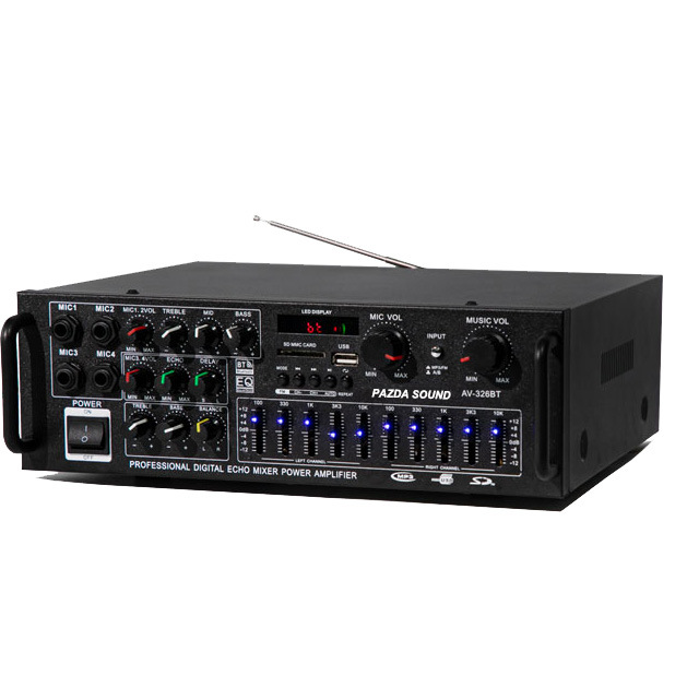 Усилитель мощности AV-326BT PAZDA SOUND с Bluetooth