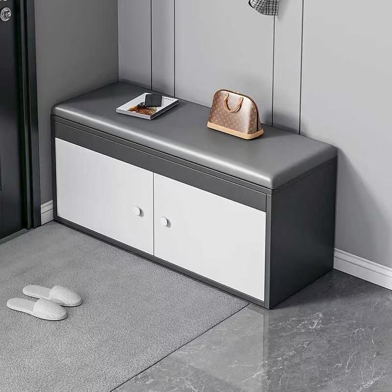 Банкетка-обувница в прихожую с мягким сиденьем